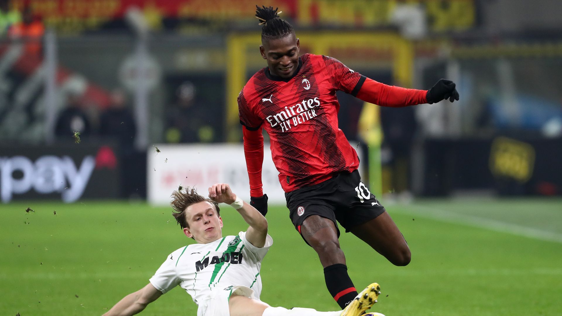 Rafa Leao Milan Sassuolo Serie A