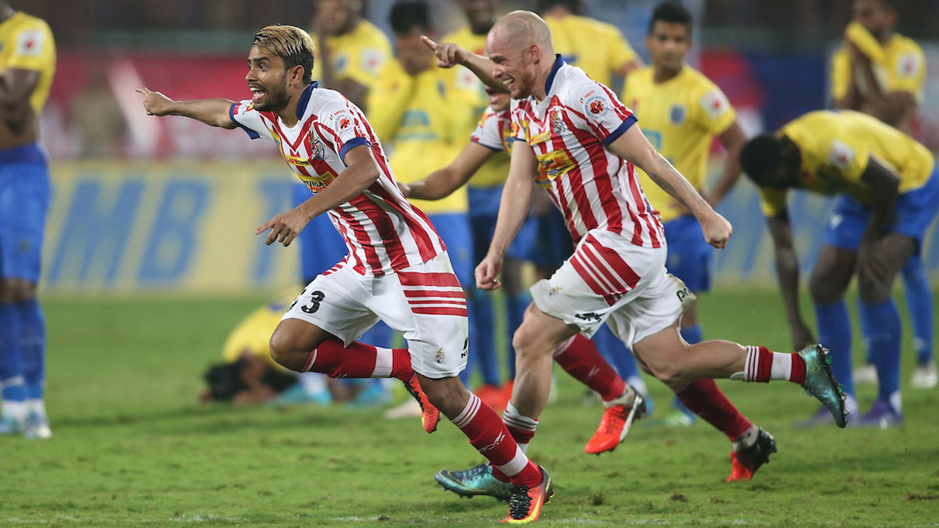 Prabir Das Iain Hume Atletico de Kolkata ISL Champions season 3 2016