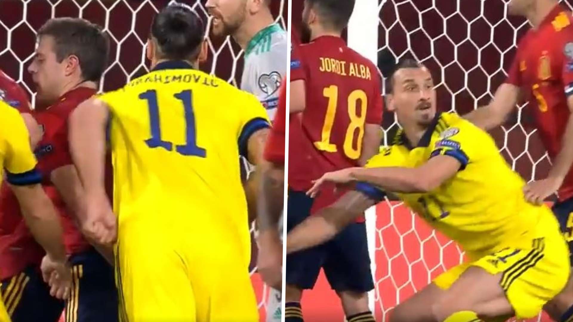 Zlatan Ibrahimovic Sweden Spain