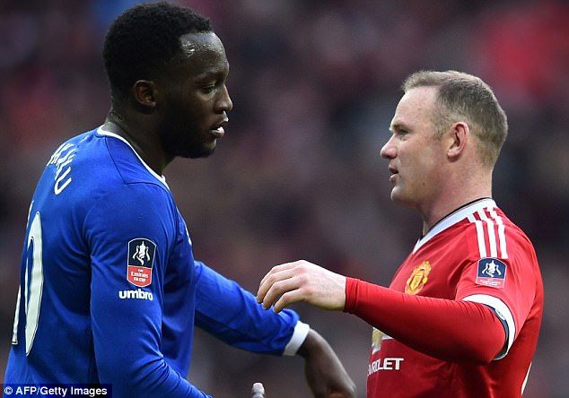Wayne Rooney and Romelu Lukaku Premier League