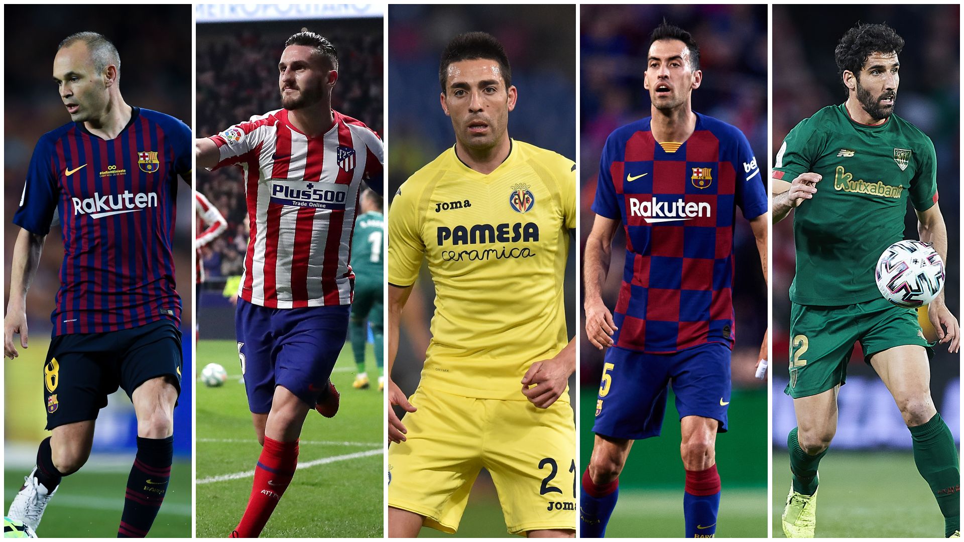 Mejores centrocampistas de la década