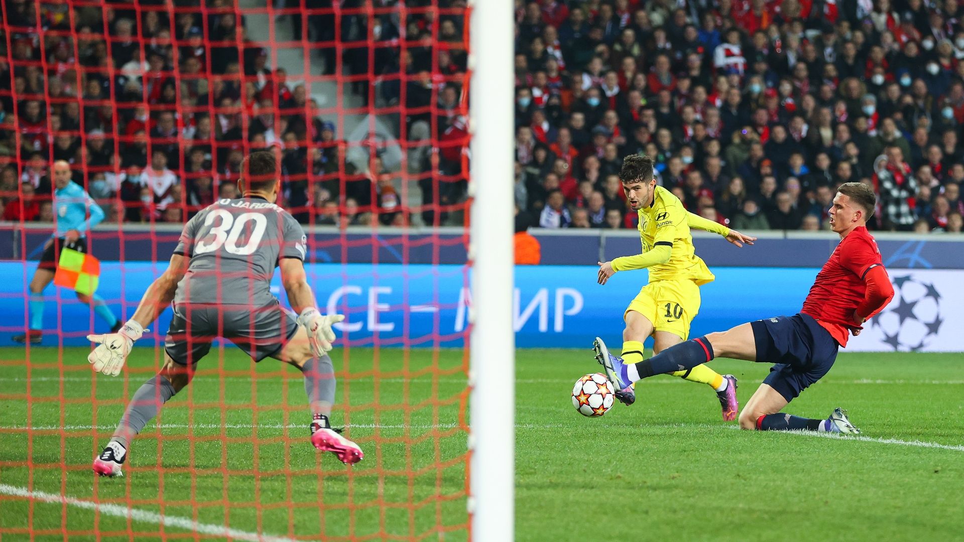 Christian Pulisic Chelsea Lille 2021-22