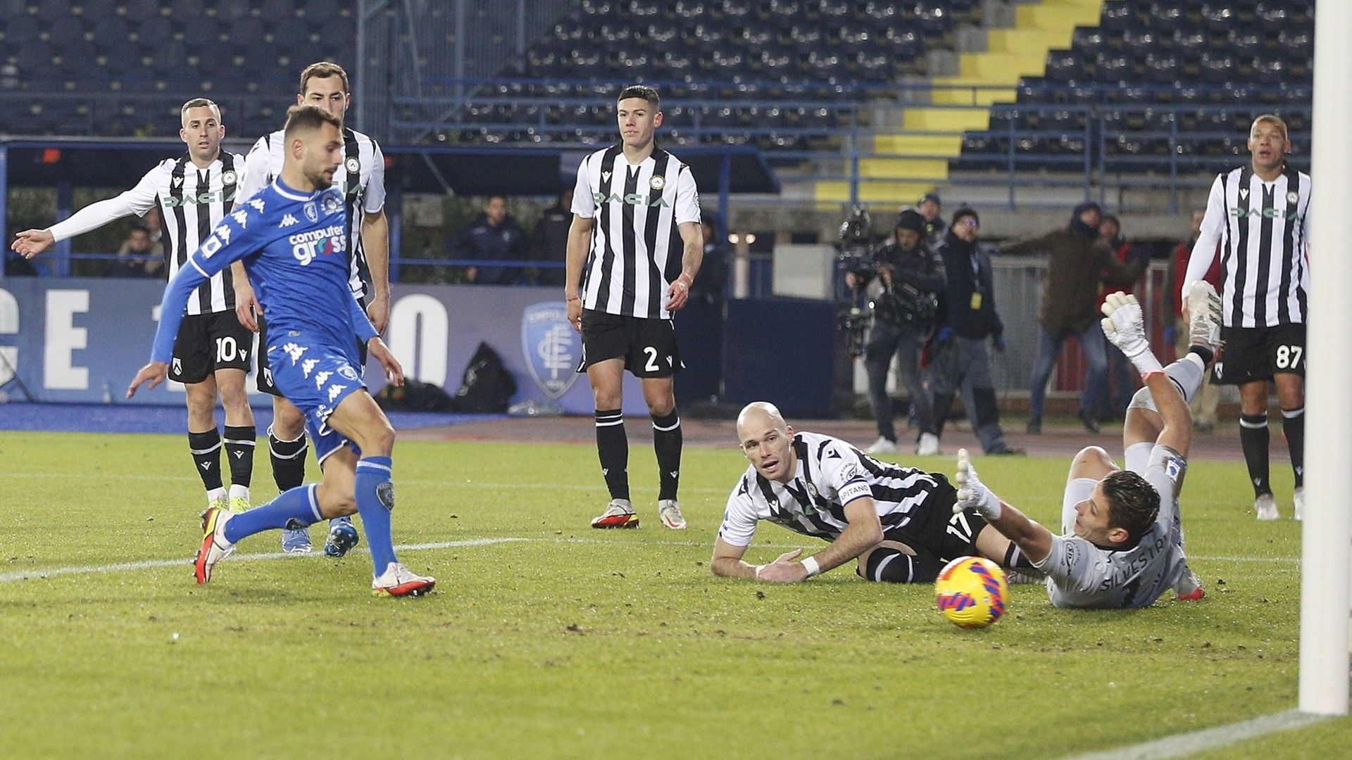 Bajrami goal Empoli Udinese Serie A