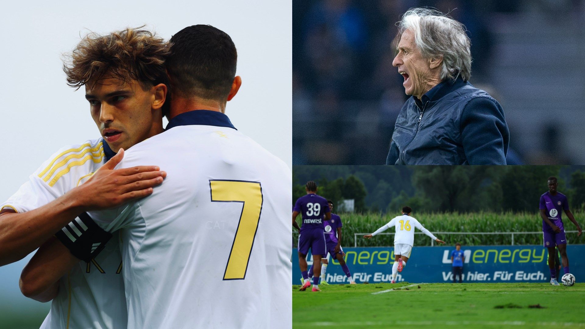 Cristiano Ronaldo Joao Felix Al Nassr Jorge Jesus