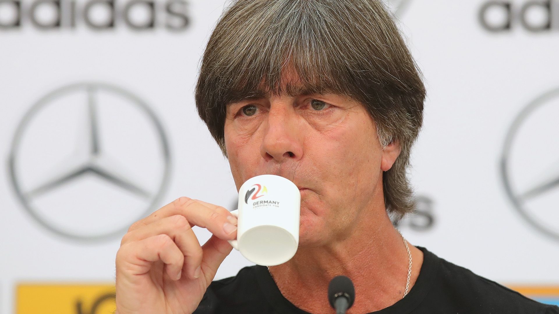 Joachim Low Germany 2018 coffee