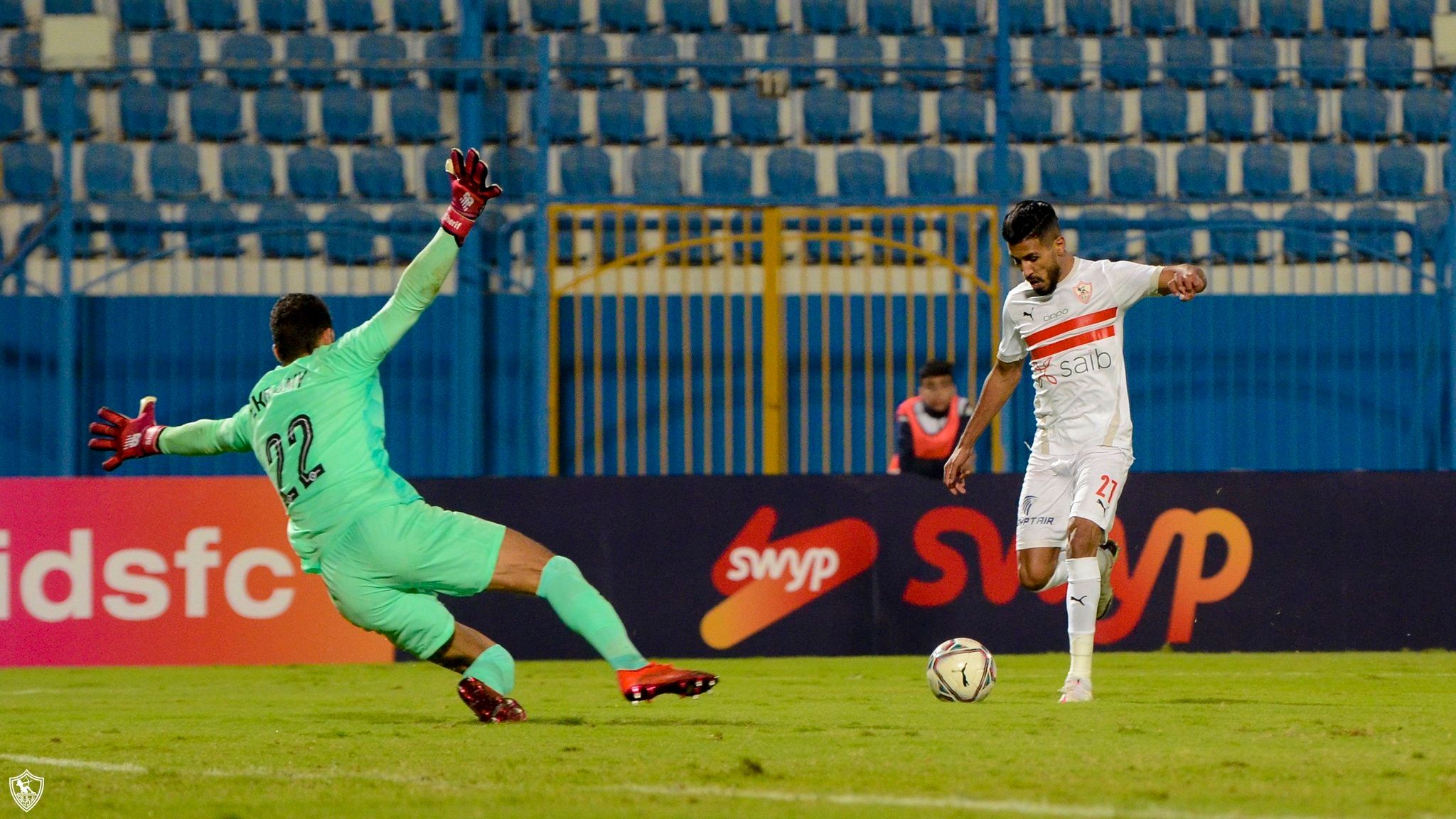 Mohammad Onajem Sherif Ekrami Zamalek Pyramids EPL 2020-2021