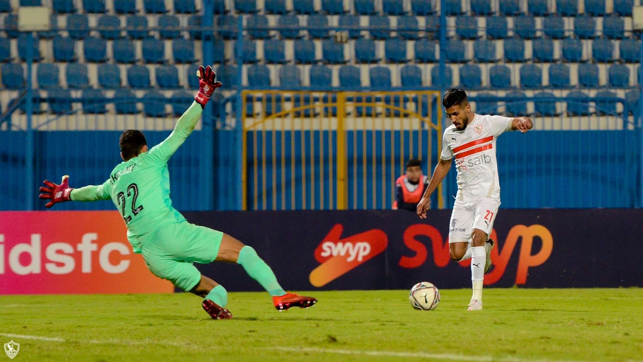 Mohammad Onajem Sherif Ekrami Zamalek Pyramids EPL 2020-2021