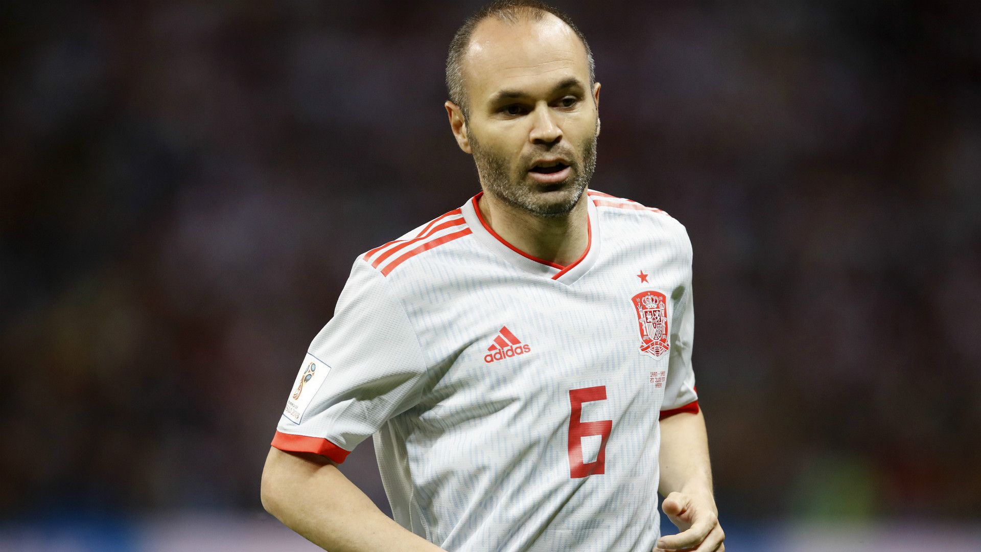 Andres Iniesta Iran Spain World Cup 2018