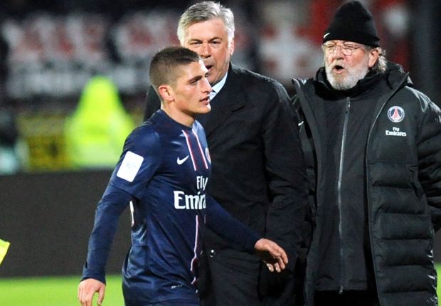 Verratti & Ancelotti - Paris Saint-Germain