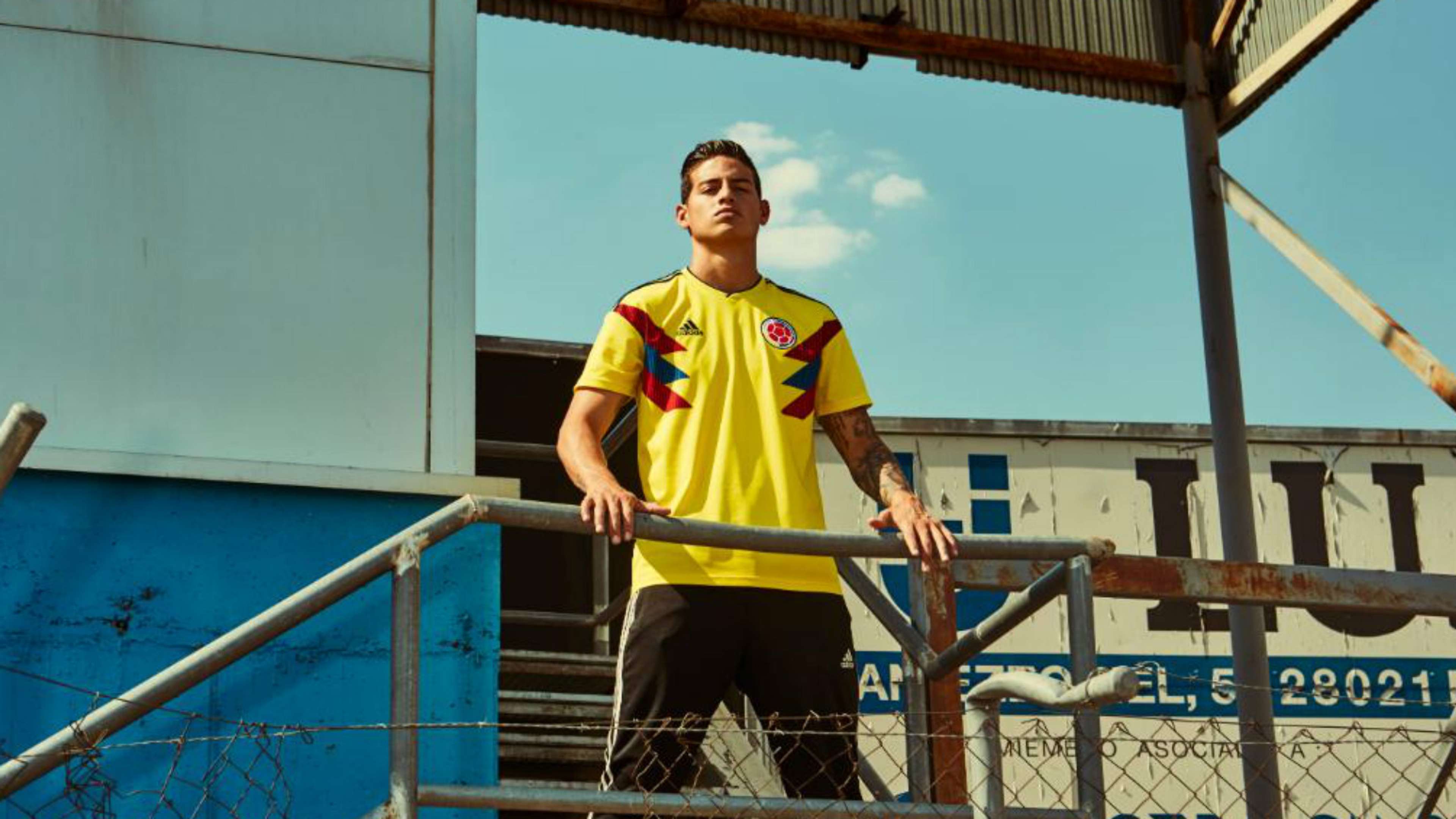 World Cup 2018 kit Colombia home