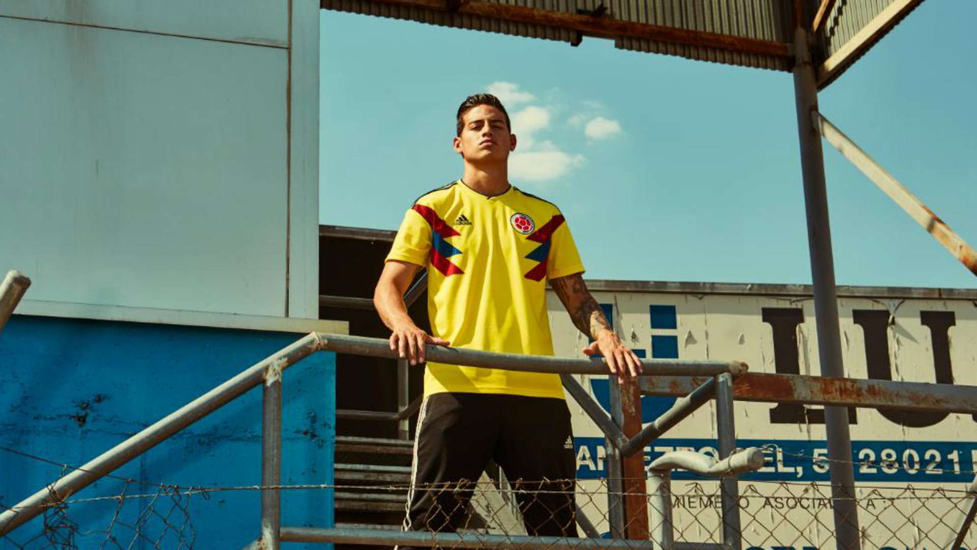 World Cup 2018 kit Colombia home