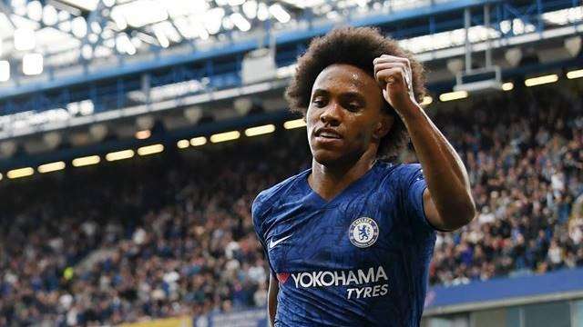 Willian Chelsea Brighton Premier League 2019/2020