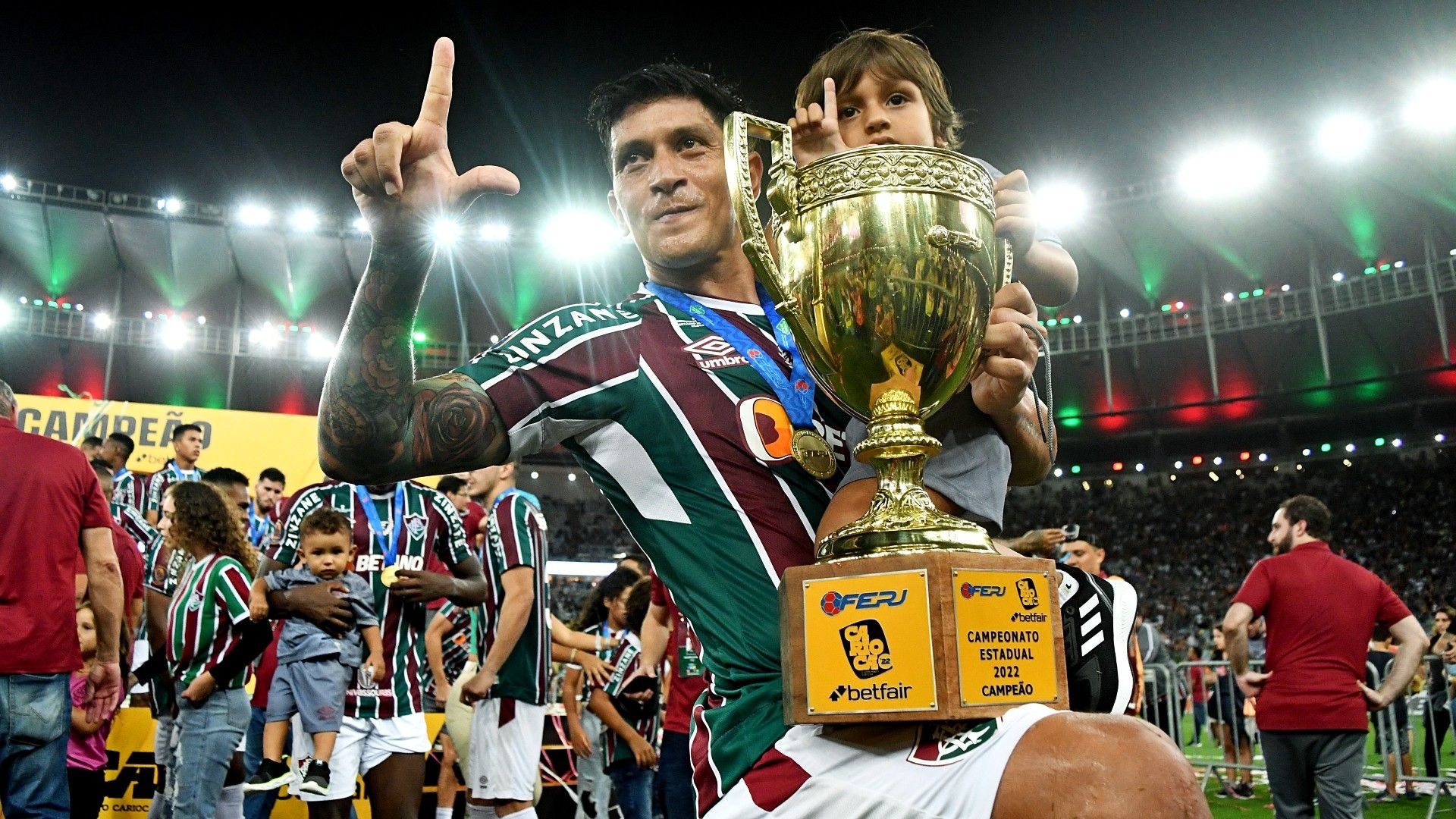 Germán Cano Fluminense campeão carioca 2022