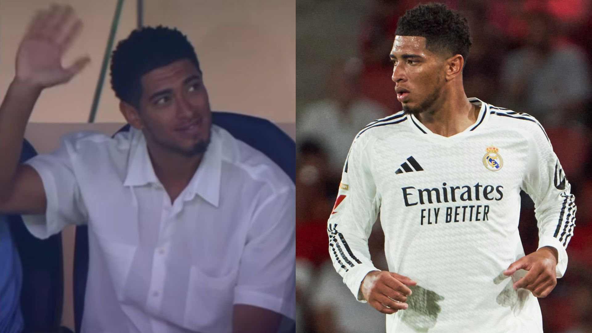 Jude Bellingham wave Real Madrid fans 2024-25