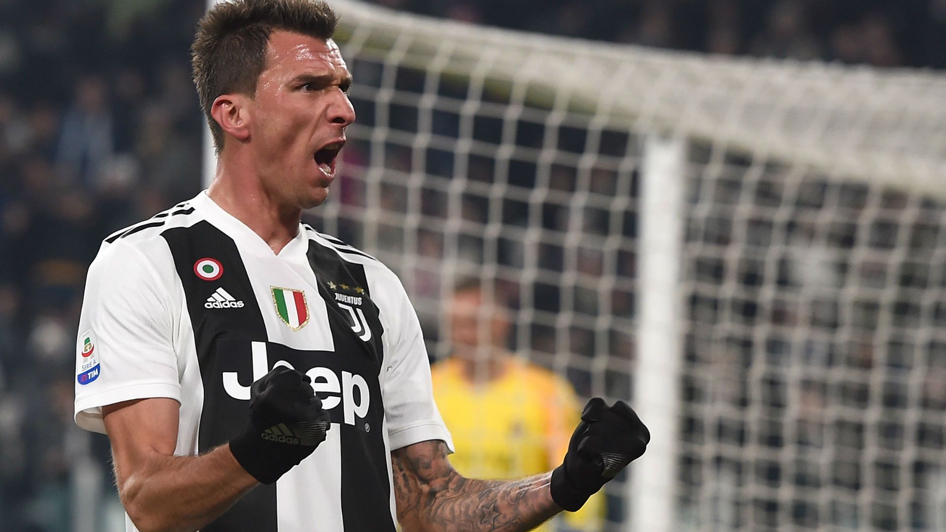 Mandzukic Juventus Roma Serie A