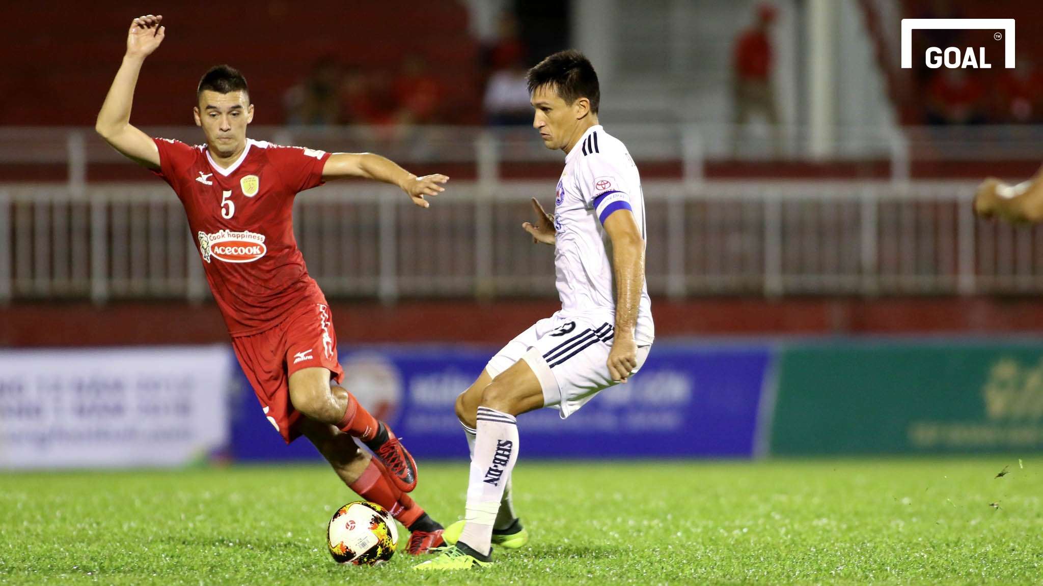 CLB TPHCM SHB Đà Nẵng Vòng 20 V.League 2017