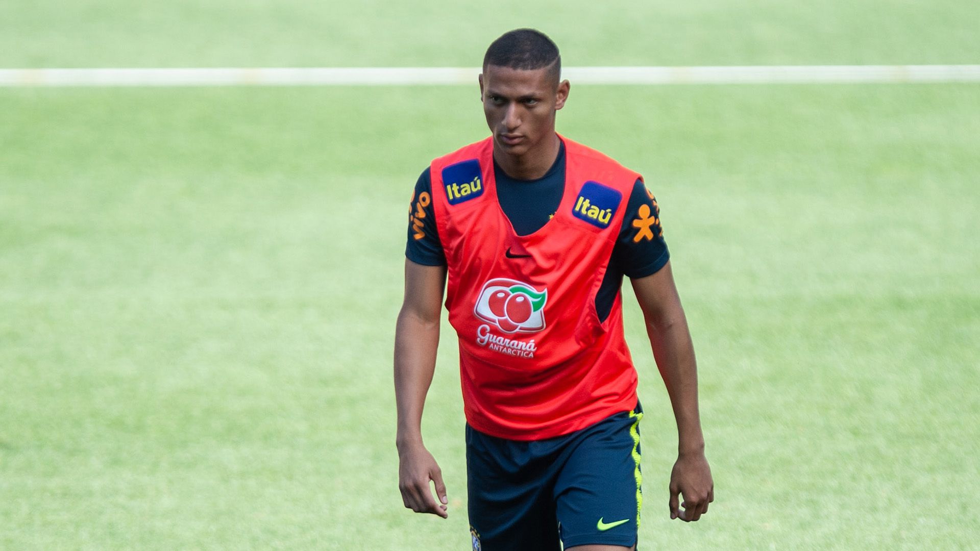 Richarlison Brasil treino 05092018
