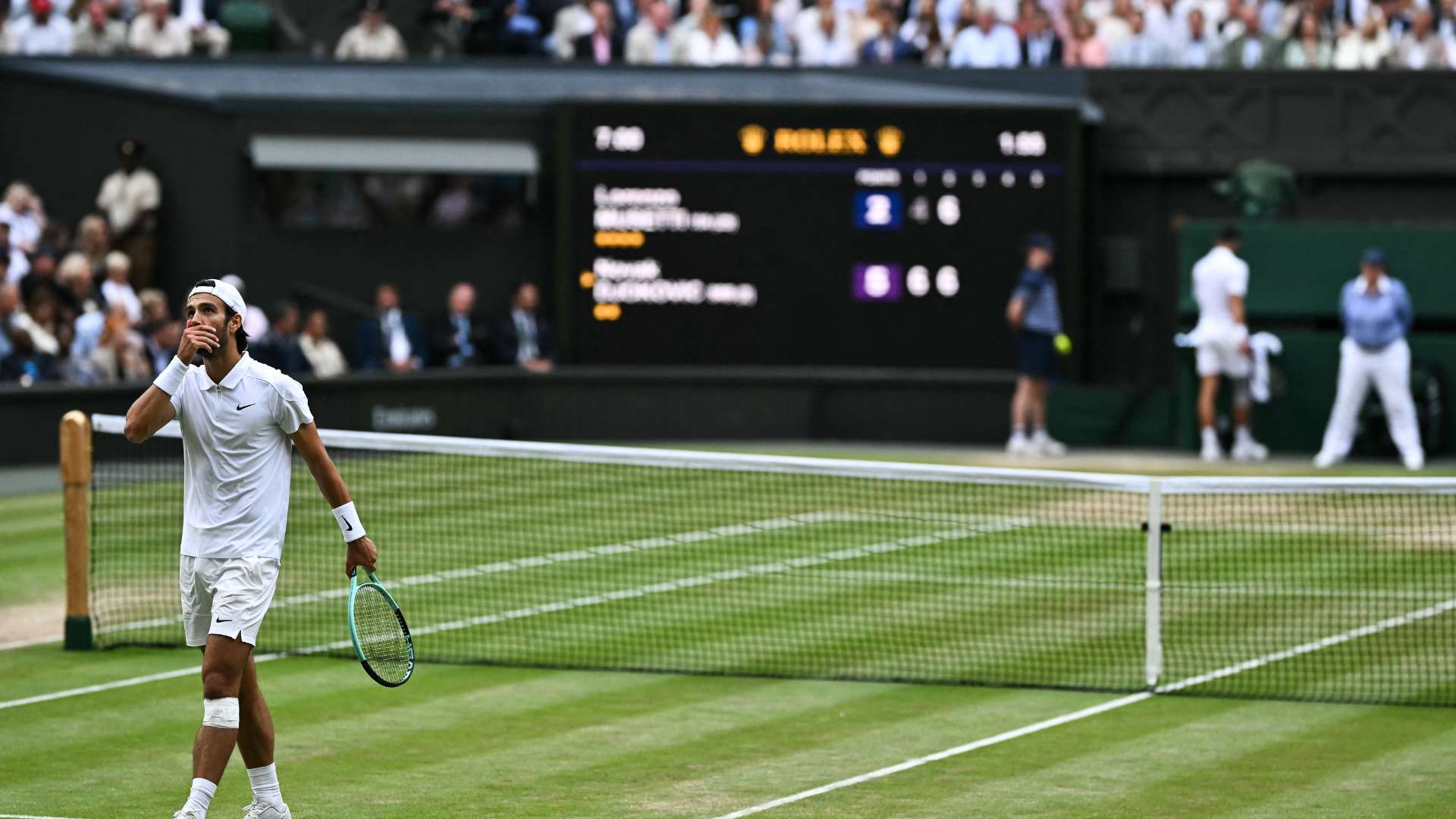 NOVAK DJOKOVIC semi final wimbledon 2024