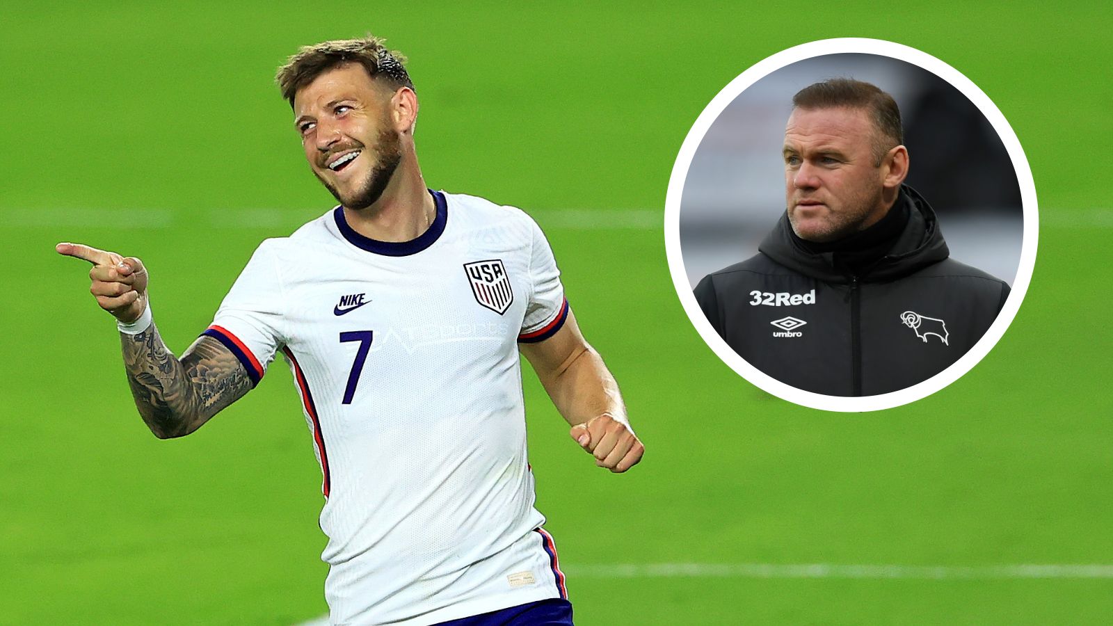 Paul Arriola Wayne Rooney