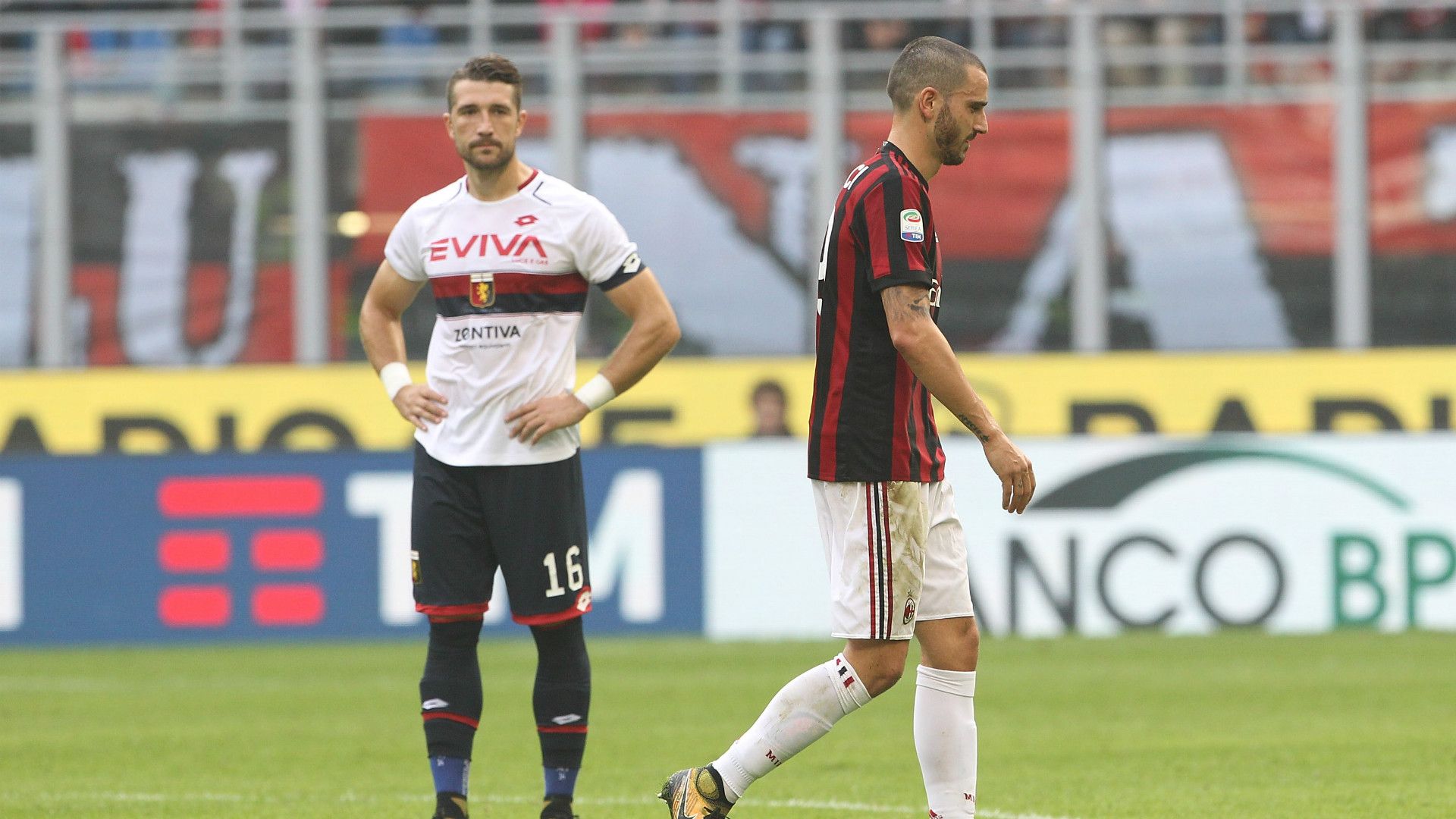 Leonardo Bonucci Milan Genoa Serie A