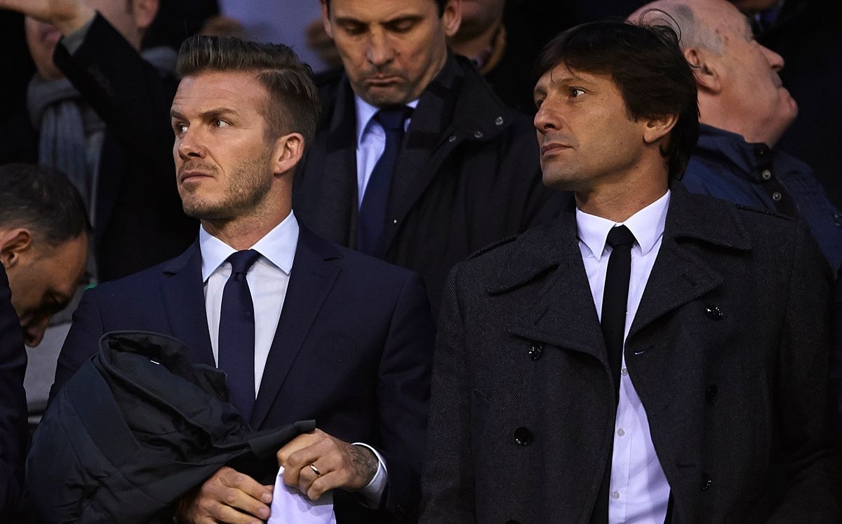 David Beckham, Leonardo Araujo - PSG