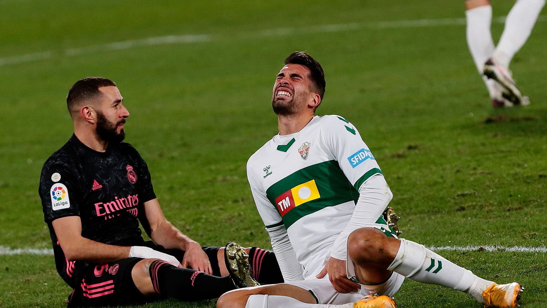 Benzema en el Elche vs. Real Madrid