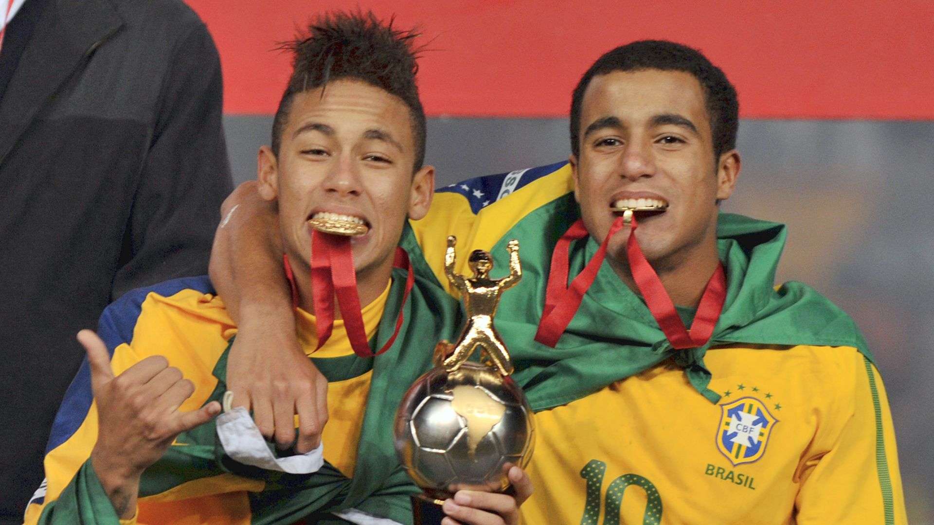 Neymar Lucas Moura 2011 Brazil U20 championship