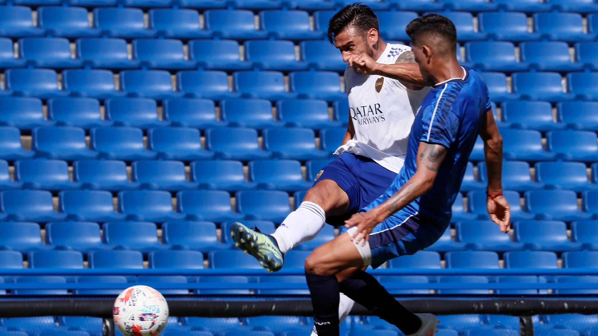 Salvio Boca Talleres Amistoso Pretemporada 2021