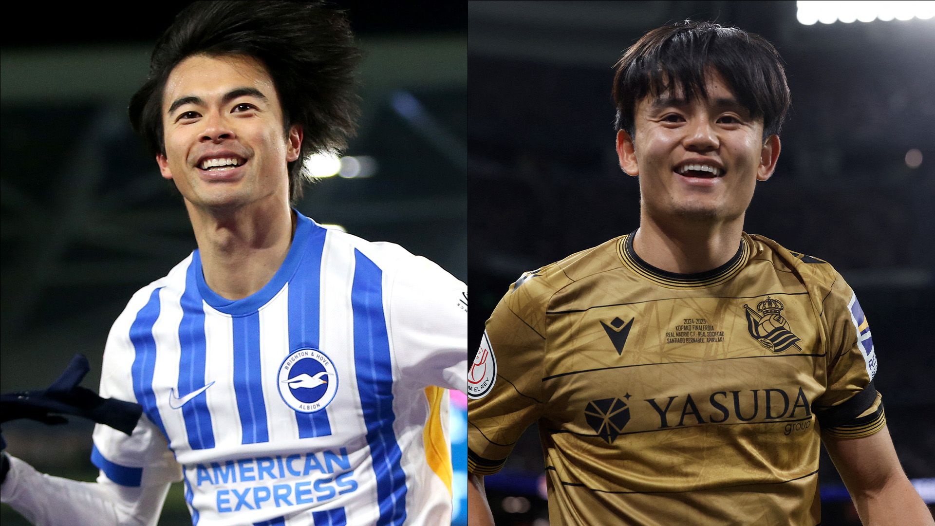 Kaoru Mitoma Brighton Takefusa Kubo Real Sociedad