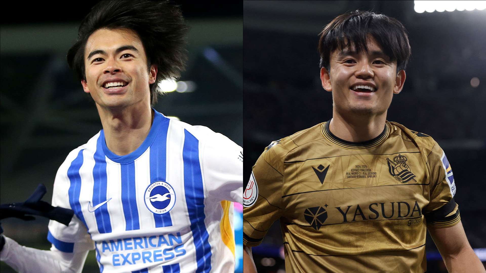 Kaoru Mitoma Brighton Takefusa Kubo Real Sociedad