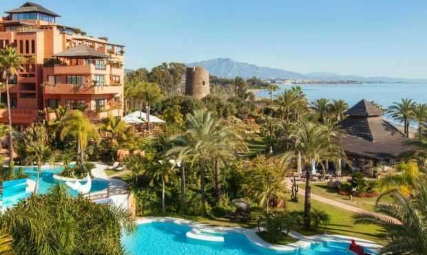 Ole Gunnar Solskjaer and his lads will now stay at this beachfront spot in nearby Estepona