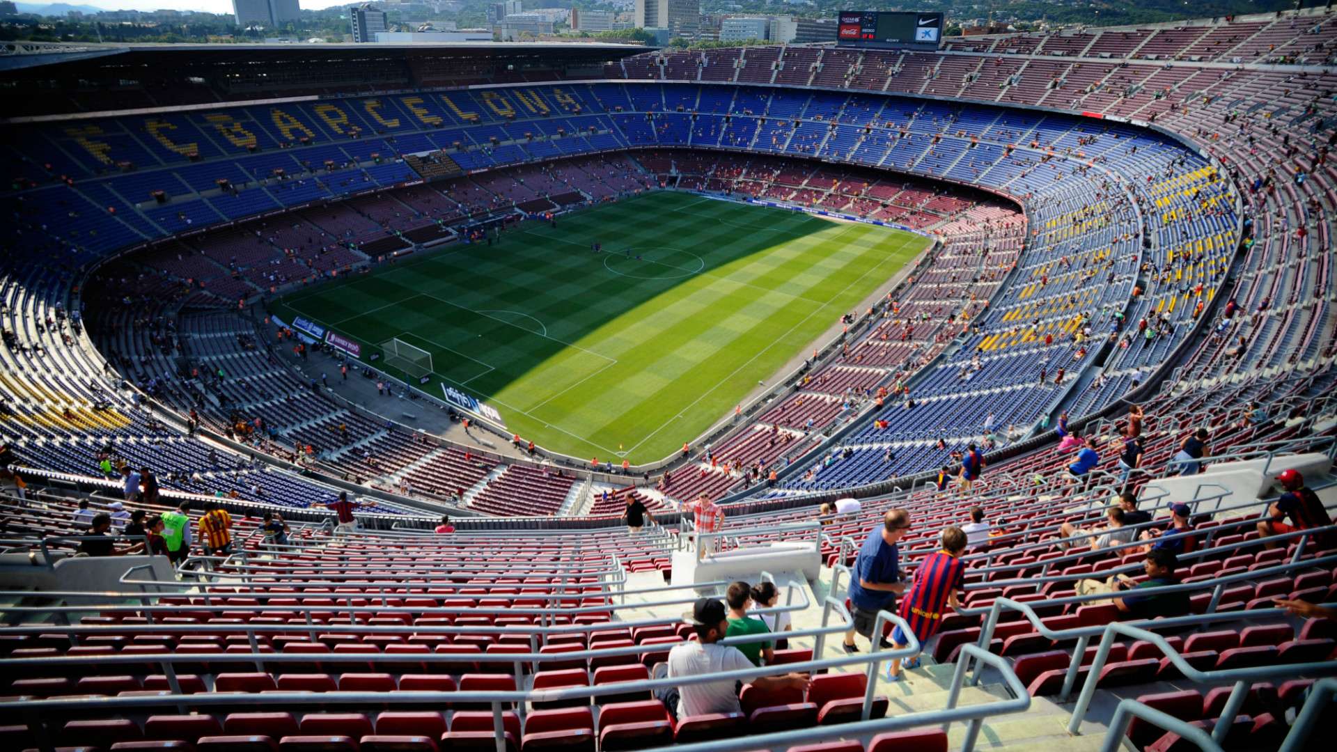 Camp Nou general view