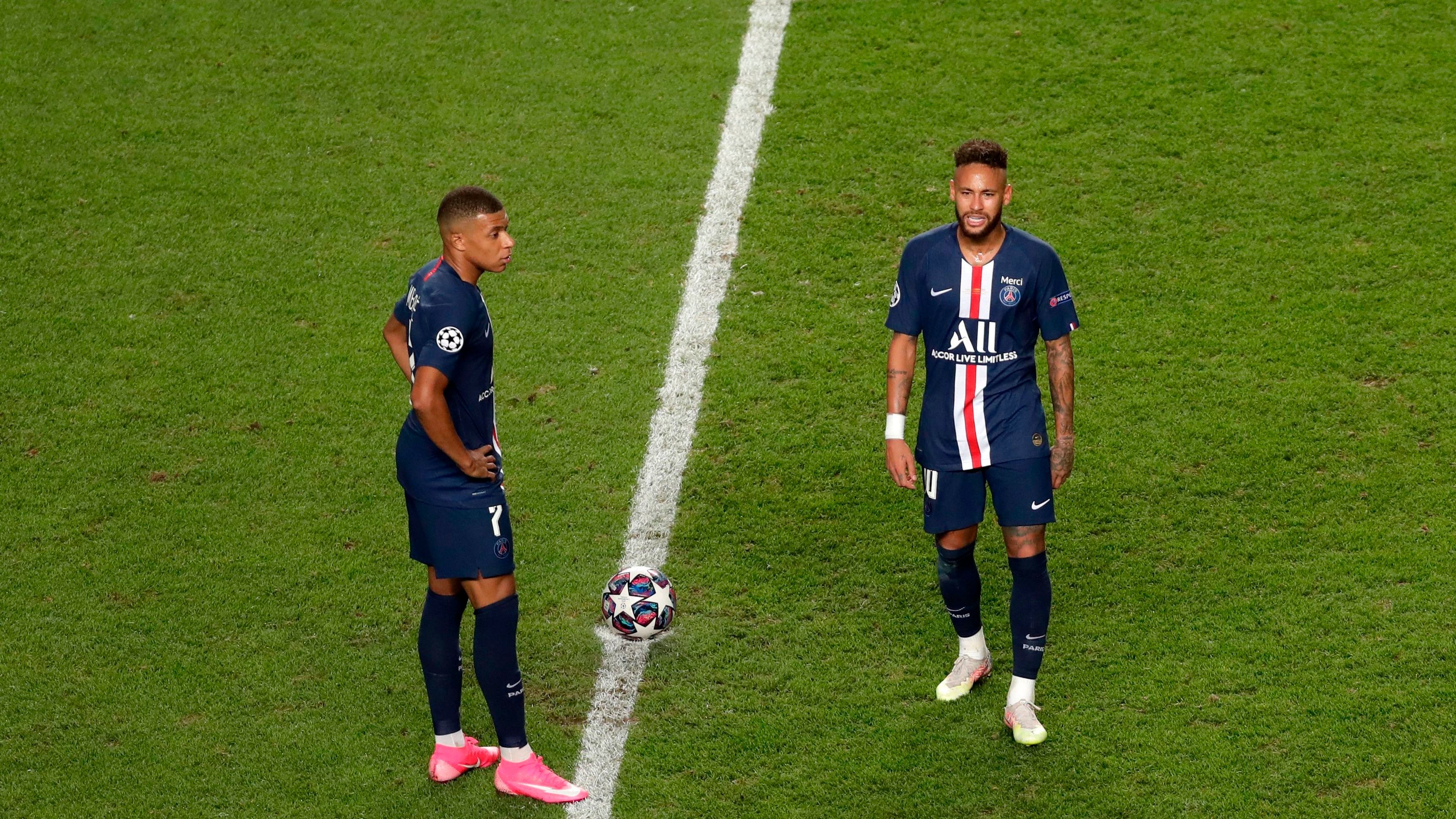 Kylian Mbappe Neymar UCL final 2019-20