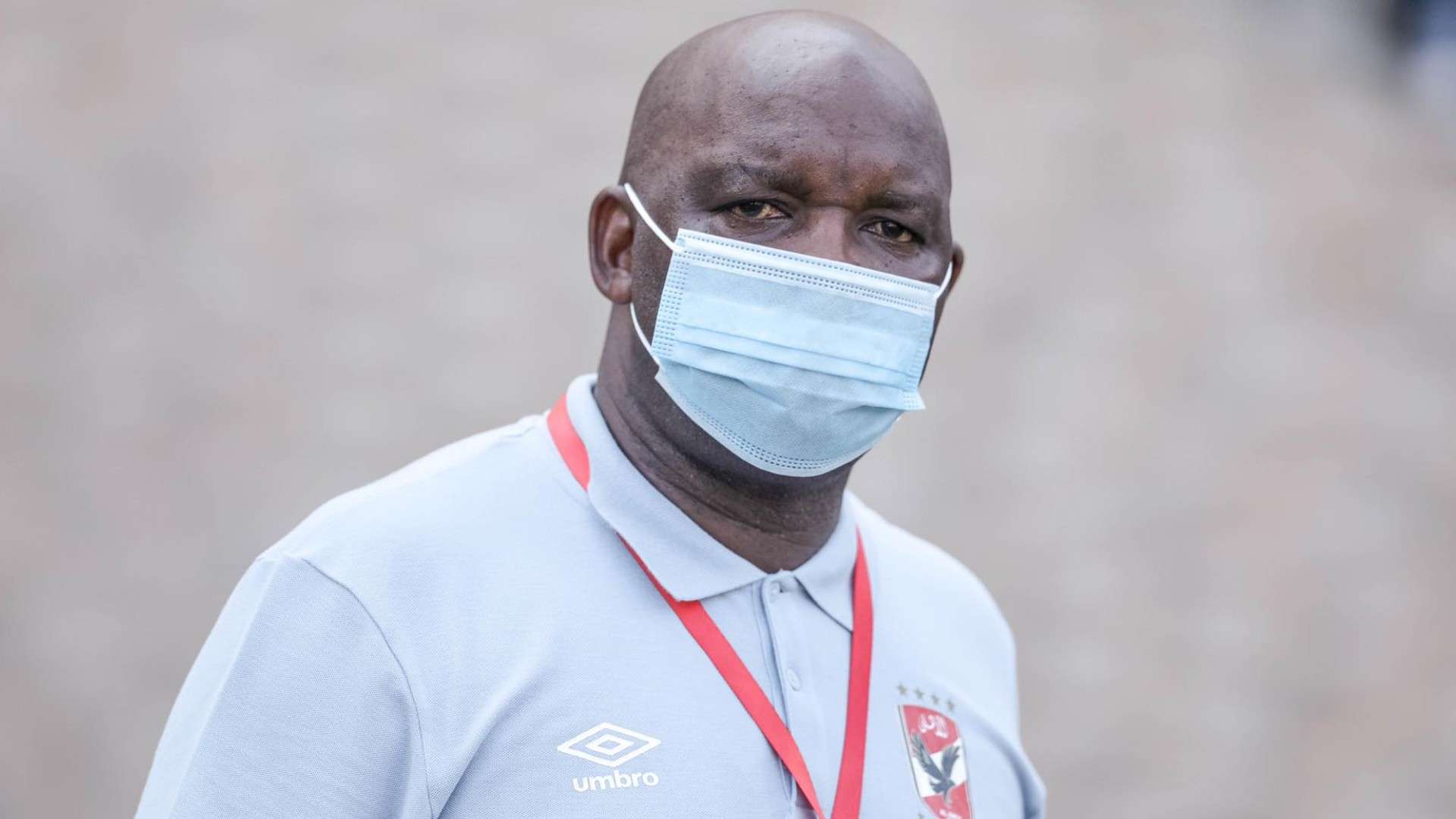 Al Ahly coach Pitso Mosimane of South Africa.