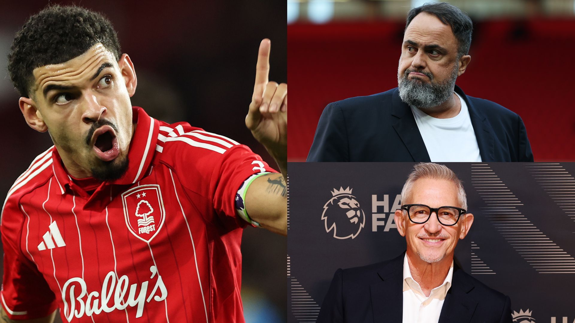 Evangelos Marinakis Gary Lineker Nottingham Forest 2026