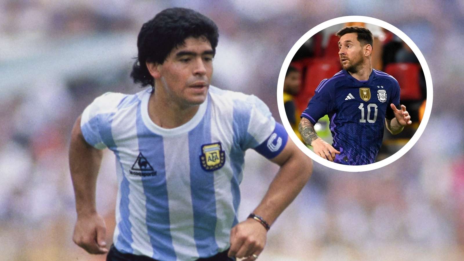 maradona - messi