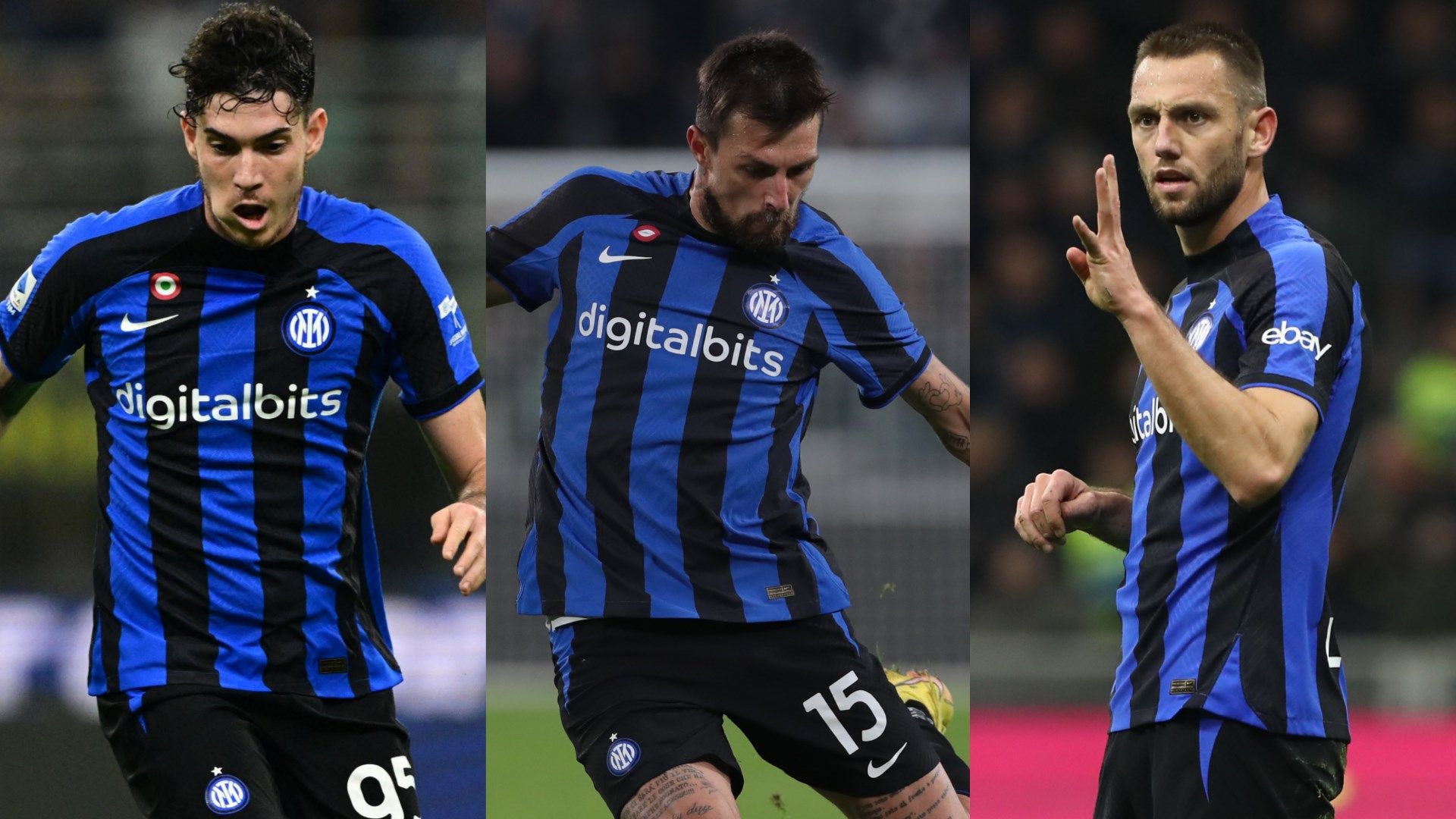 Bastoni Acerbi De Vrij Inter