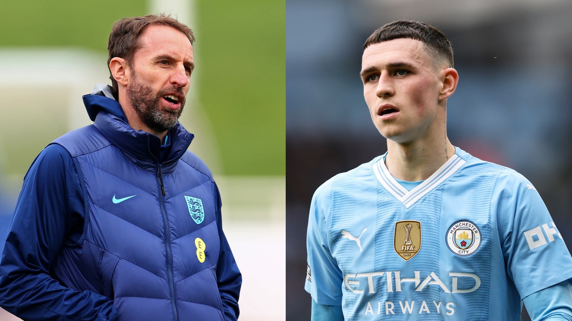 Gareth SOuthgate Phil Foden