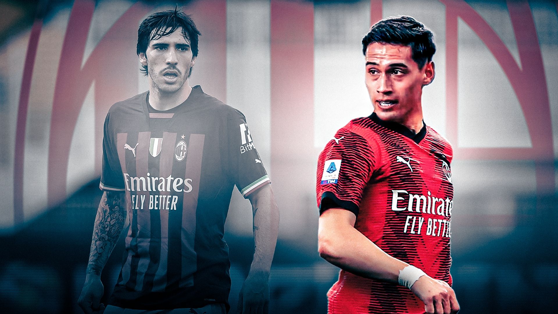 Tijjani Reijnders Sandro Tonali Milan