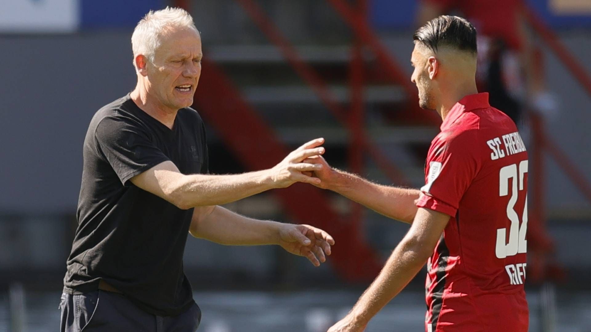 Christian Streich Vincenzo Grifo SC Freiburg
