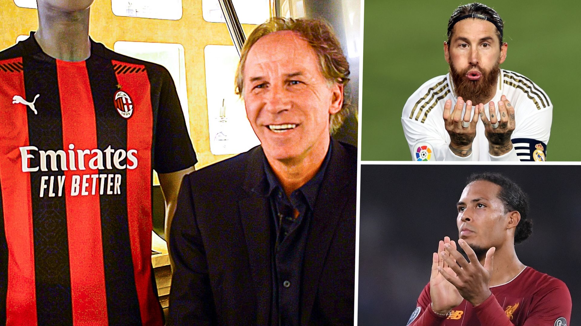 Franco Baresi Sergio Ramos Virgil Van Dijk