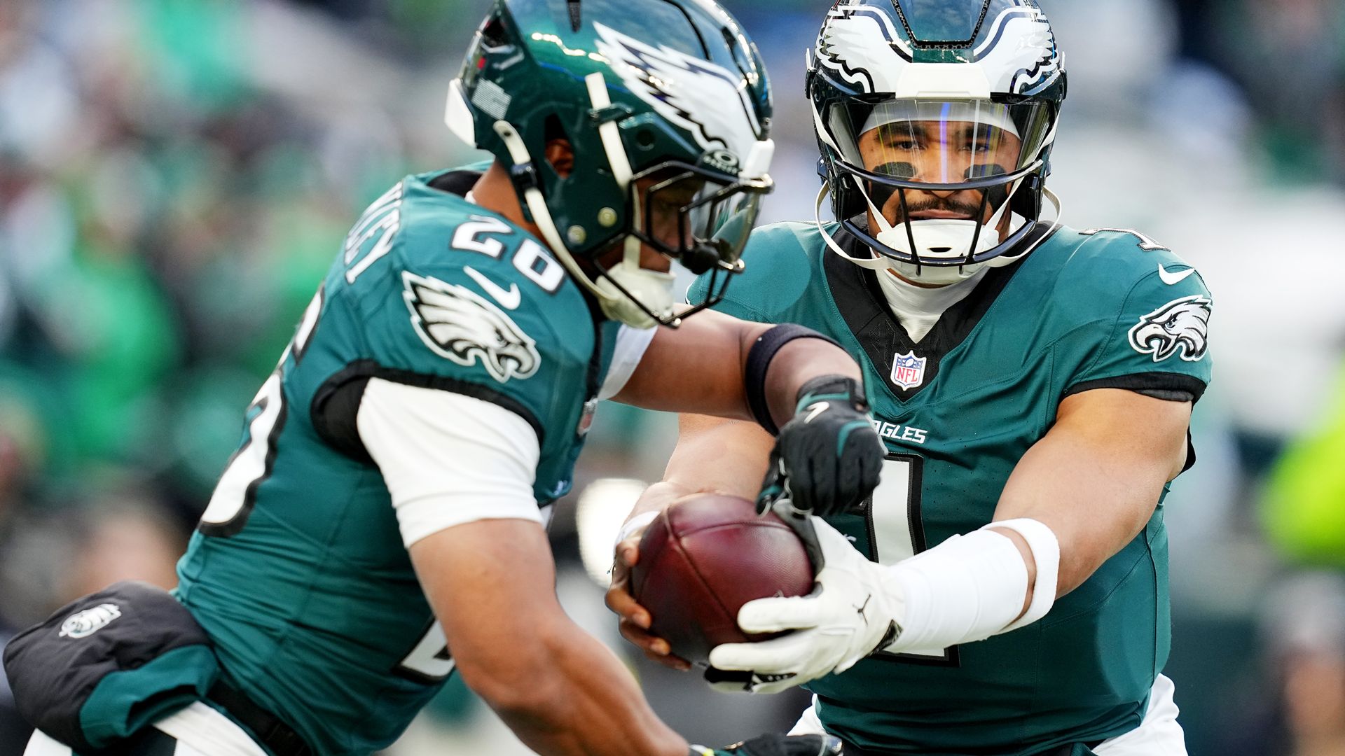 Philadelphia Eagles, Jalen Hurts und Saquan Barkley