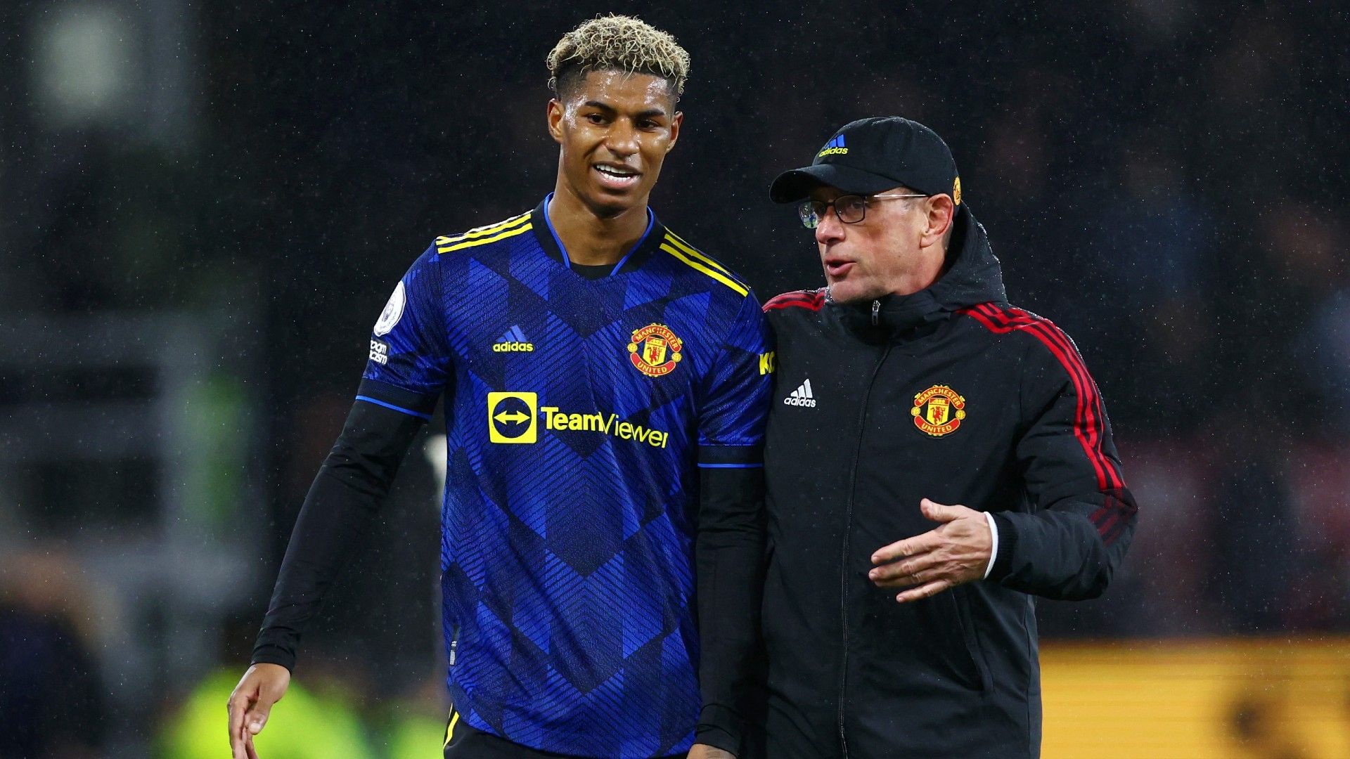 Marcus Rashford Ralph Rangnick Manchester United 2021-22