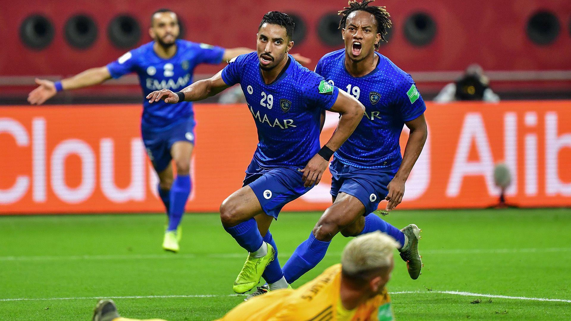 Al Dalwarsi Carrillo Diego Alves Gomis Diego Alves Flamengo Al-Hilal Mundial de Clubes 17 12 2019