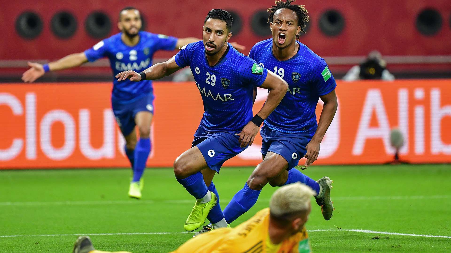 Al Dalwarsi Carrillo Diego Alves Gomis Diego Alves Flamengo Al-Hilal Mundial de Clubes 17 12 2019