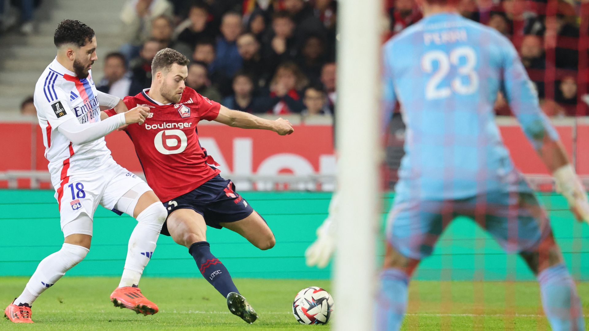 Edon Zhegrova Lille Lyon Ligue 1 01112024