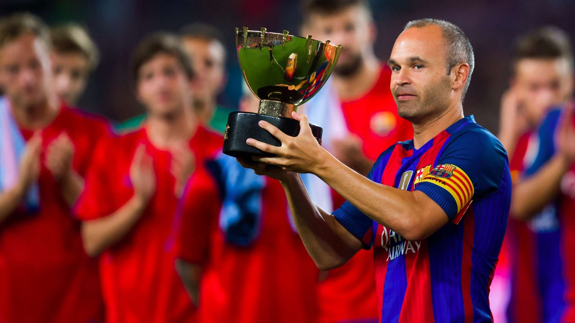 Iniesta Trofeo Joan Gamper