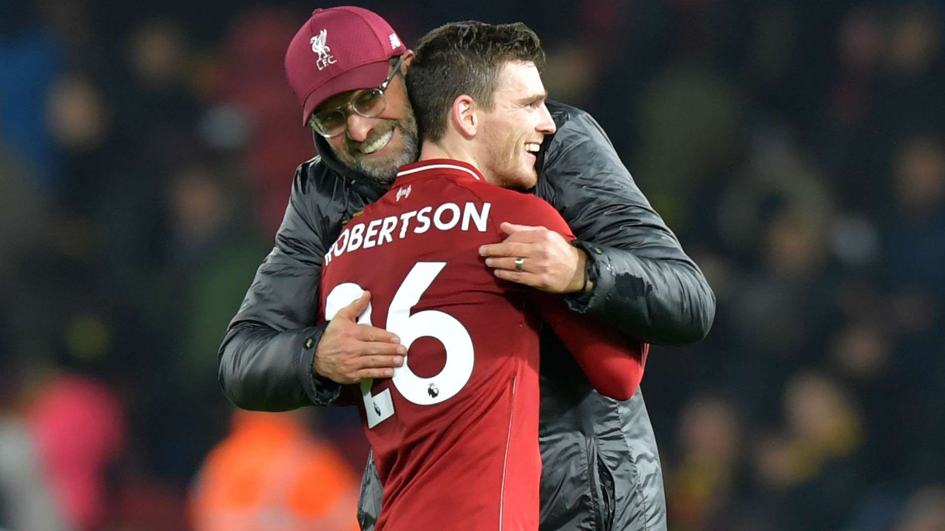 Andy Robertson Jurgen Klopp