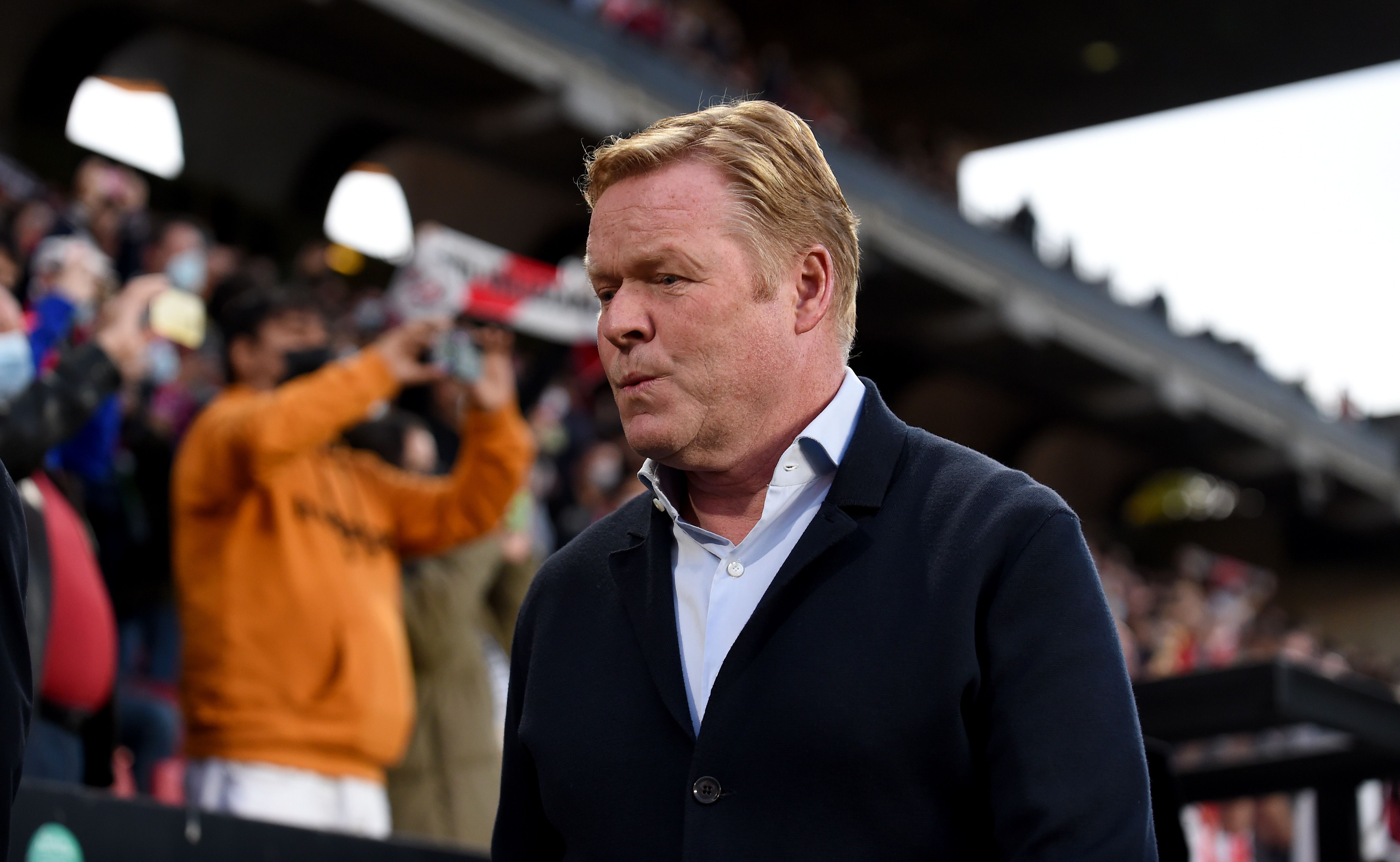 Ronald Koeman Barcelona Rayo