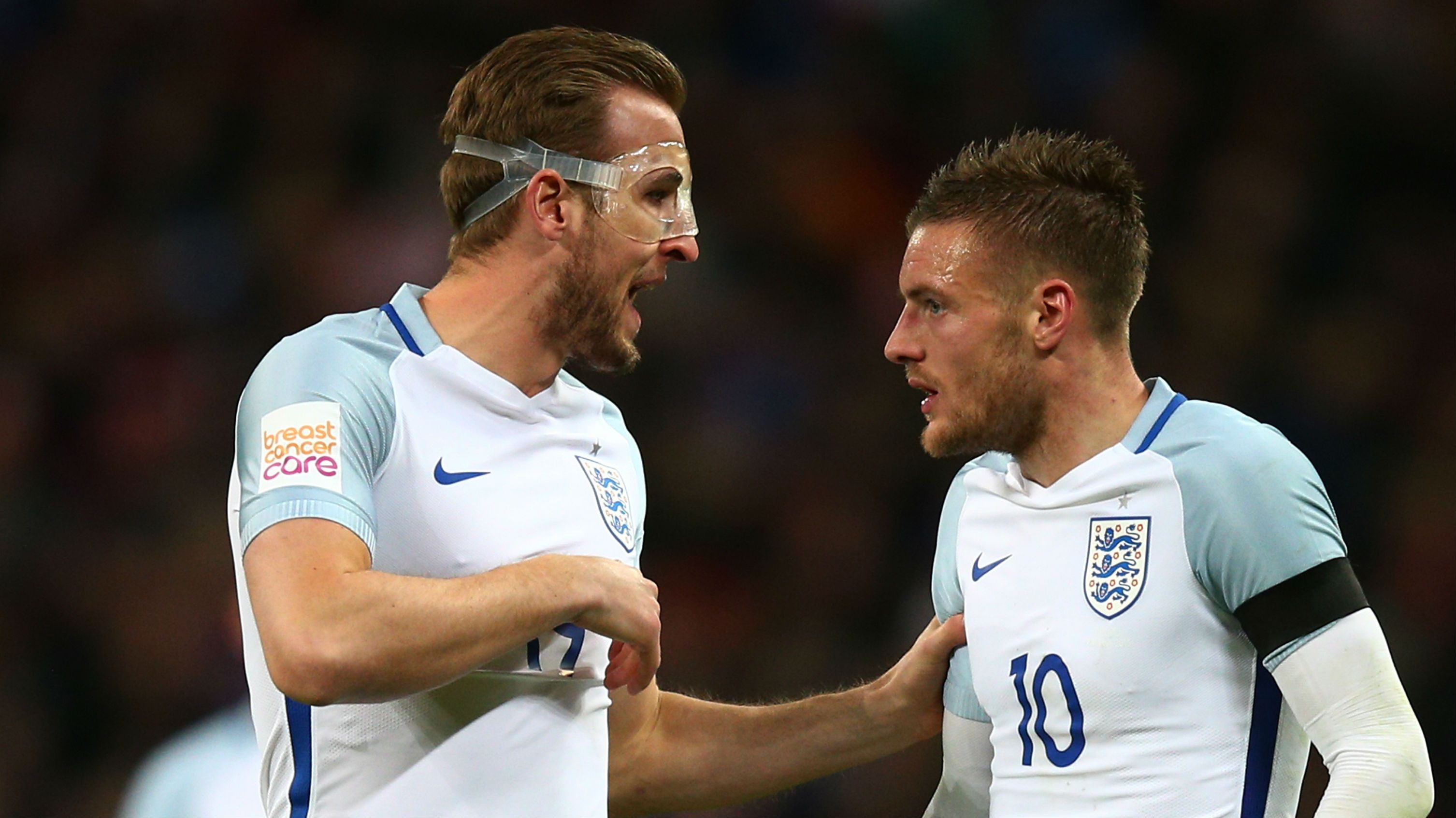 Harry Kane Vardy Inglaterra 18042016